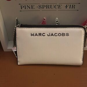 Marc Jacobs Cream Zip Wallet